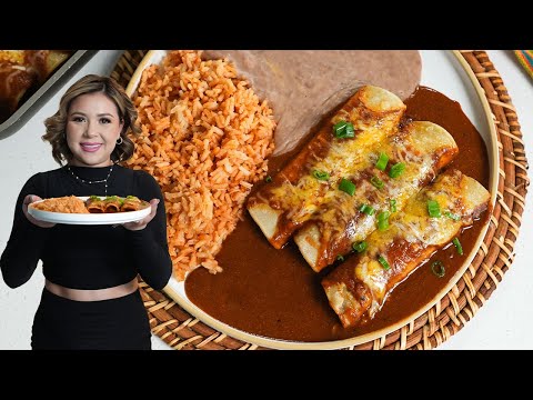 How I Make My QUICK & SUPER EASY CHEESY ENCHILADAS Recipe