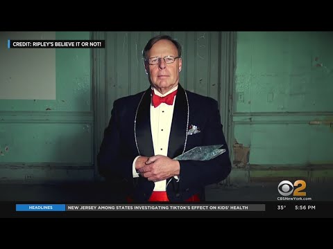 David Adamovich discusses switching careers at become world's fastest, most accurate knife thrower