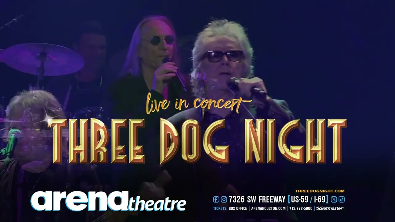 Three Dog Night Live at Arena Theatre | November 15, 2024 | Get Your Tickets Now!
