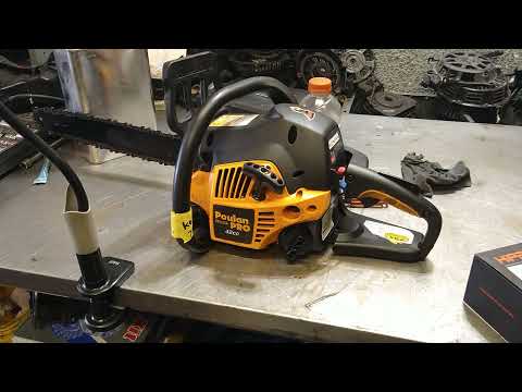 poulan pro pp4218a chainsaw carburetor fuel line repair kit install HIPA