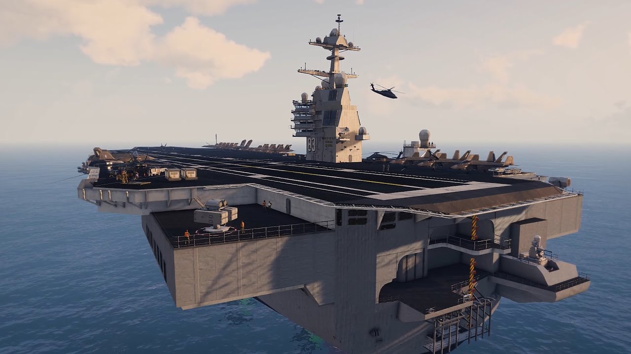 Arma 3 - Aircraft Carrier Reveal Trailer - YouTube