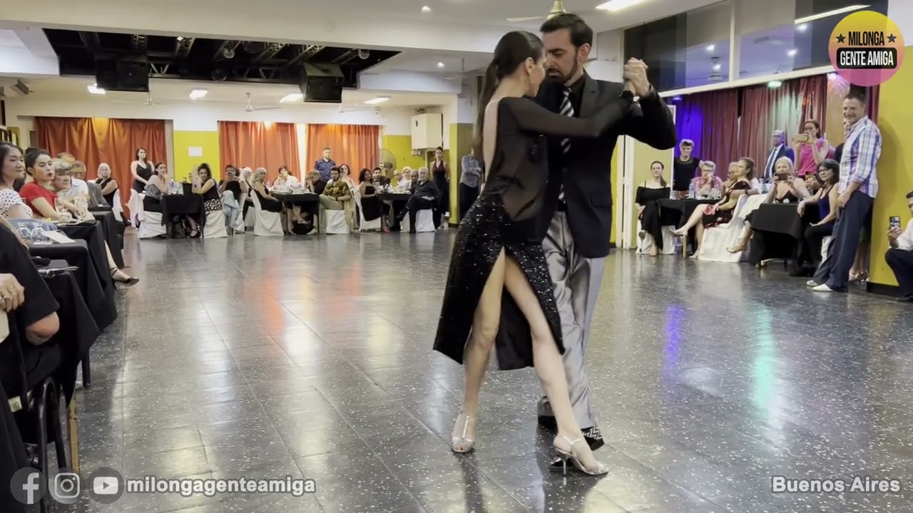 Demian Garcia y Gisela Natoli - Milonga Gente Amiga - 27/NOV/2022 (2/3)