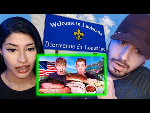 British Couple Reacts to Brit’s try Louisiana BBQ for the first time!!
