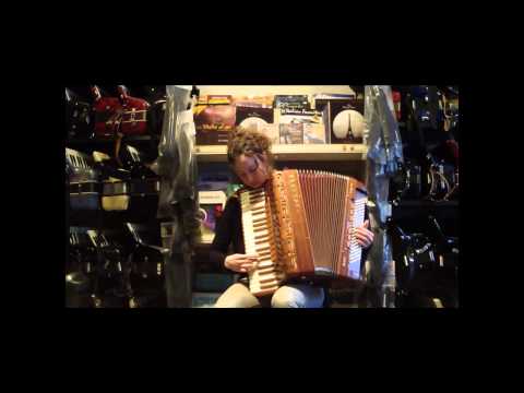 BRW133 - Brandoni Mahogany Wood Super Musette LMMM 120 $7995