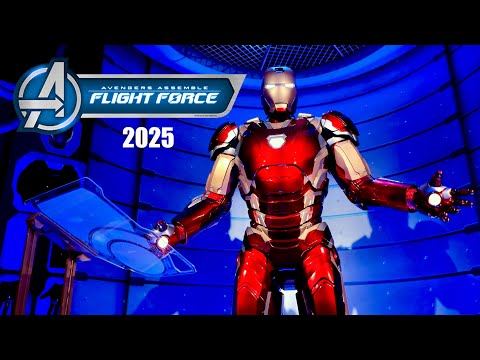 Avengers Assemble: Flight Force 2025 - Walt Disney Studios | Disneyland Paris Full Ride 4K POV