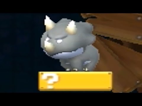 New Super Mario Bros. 2 - All Reznor Battles (Tower Bosses)