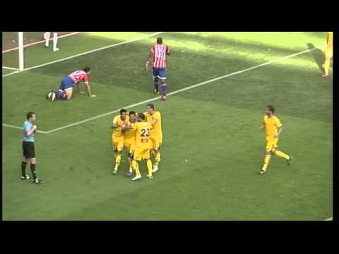 Gol de Iván Hernández (0-1) en el Sporting de Gijón - AD Alcorcón Jornada 6