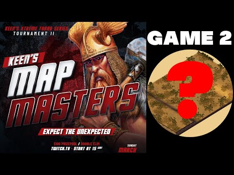 Shelty VS Shadowfaxx Map Masters Finals Game 2 - Second Mystery Map Revealed! Age of Mythology