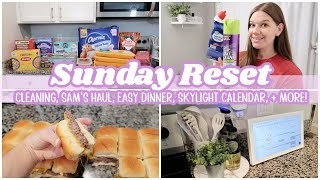 Sunday Reset Vlog ✨ Clean with Me, Cook with Me + Weekly Reset Routine!