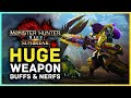 Monster Hunter Rise Sunbreak - HUGE Buffs & Nerfs to Weapons, Monsters & More!