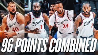 James Harden - Kawhi Leonard - Norman Powell - Ivica Zubac - Los Angeles Clippers - Victor Wembanyama - San Antonio Spurs