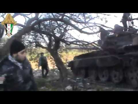 معارك بين قوات النظام و لواء هنانو و لواء الحرية و الكرامة بعد اقتحام اللوائين لحاجز تل الذهب في مدينة كفر تخاريم في ريف إدلبمعارك بين قوات النظام و لواء هنانو و لواء الحرية و الكرامة بعد اقتحام اللوائين لحاجز تل الذهب في مدينة كفر تخاريم في ريف إدلب