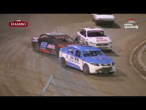 SEP22 MSH6 at TWW Cairns Speedway Modified Sedans Heat 6