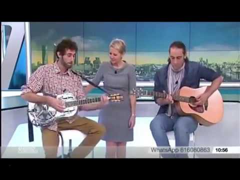 Jonathan Colombo en TELEMADRID  con Santi Fernandez