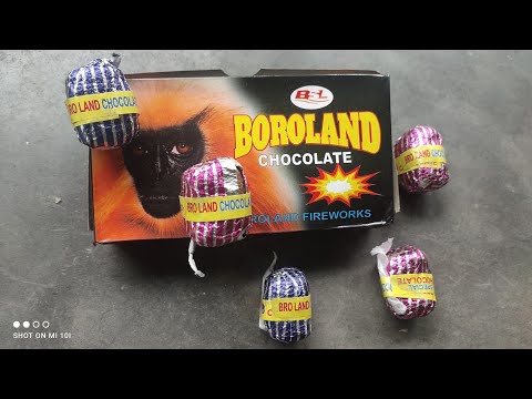 BOROLAND Chocolate atom bomb, Bishal industries West Bengal.