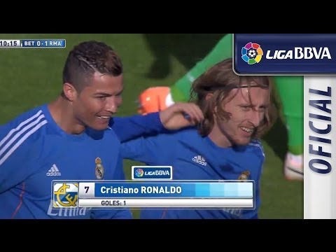 Golazo de Cristiano (0-1) en el Real Betis - Real Madrid