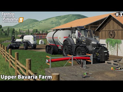 Selling Honey, Feldschwarm Automated, Spreading Slurry │Upper Bavaria│FS 19│Timelapse#3