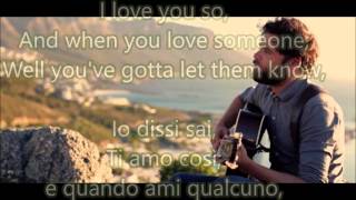 A thousand matches - Passenger (Testo e traduzione)