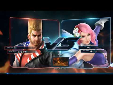 Tekken World Tour - Top 8 - Joey Fury(Paul) vs Chanel(Alisa).