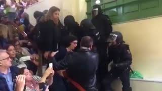 More Spanish police violence against Catalan referendum voters