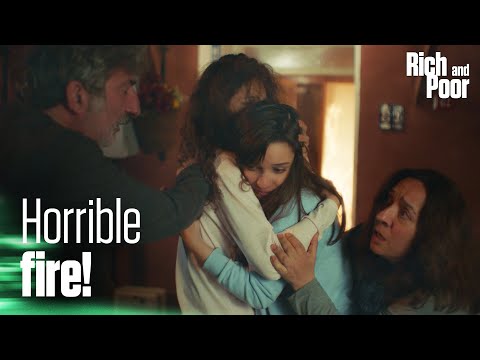 Aleyna sets Aysel's house on fire! - Rich and Poor | Short Scenes