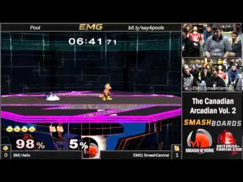 Canadian Arcadian Vol. 2 - BM)Hello vs. EMG)SmashCentral - Pools