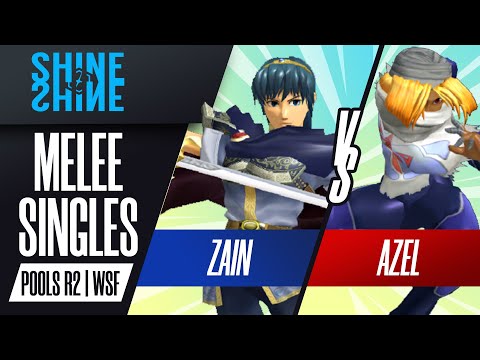Zain vs Azel - Melee Singles Pools WSF - Shine 2022 | Marth vs Sheik