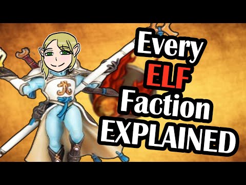 Every ELF Faction in Warhammer Age of Sigmar EXPLAINED!