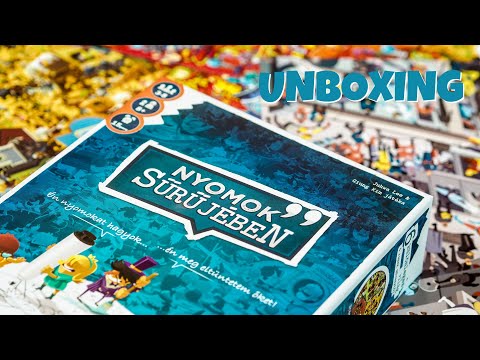 Nyomok Sűrűjében  Unboxing - reflexshop