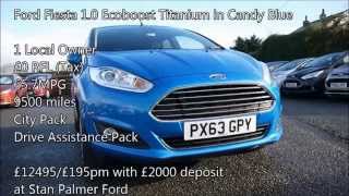 preview picture of video 'Ford Fiesta 1.0 Ecoboost 125bhp Titanium - PX63GPY'