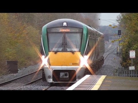 Irish Rail 22000 Class Intercity Train number 22252 - Monasterevin, Kildare