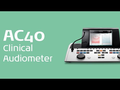 Interacoustics AC40 Clinical Audiometer Intro video