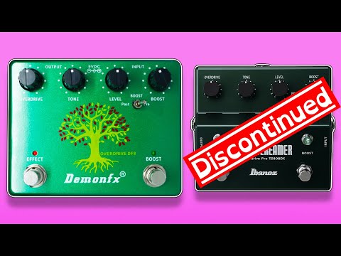 Demonfx DF8 Overdrive Guitar Effect Pedal Overdrive Boost Tube Scream Overdrive image 10
