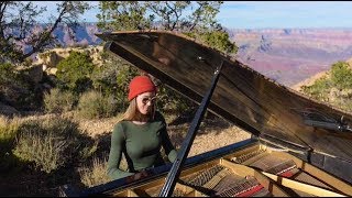 Video thumbnail for Brenda Carsey Captures Grand Piano in the Grand Canyon with TASCAM DR-701D by Daniel Liston Keller