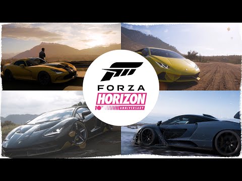 All Anniversary Start Screens | Forza Horizon 5