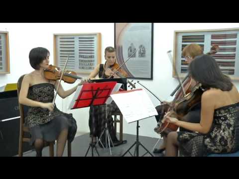 Gudački kvartet MISS  Alexander Glazunov  op 15 V stav All'Ungherese - string quartet