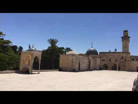 Minarete Al-Asbat da Mesquita Al-Aqsa