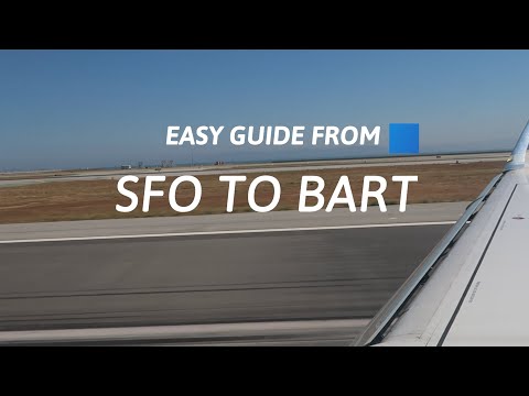 The Easy Guide to get to BART from the San Francisco Airport