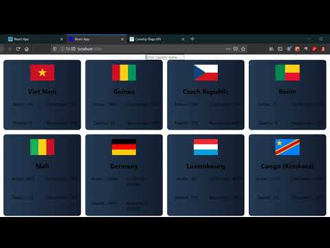 React Tutorial 8 Search Bar React Component in React