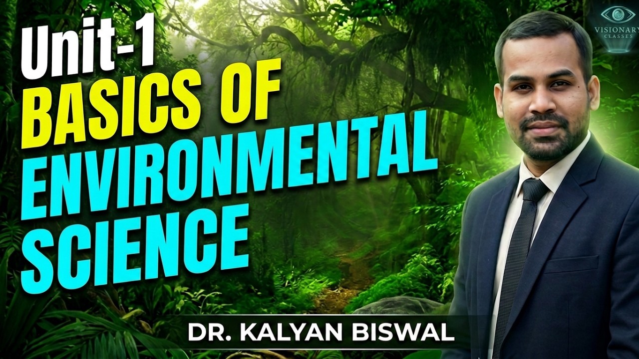 UGC NET Environmental Science | Unit-1 | Lecture 1 | Basics of Environmental Sciences#ugcnetjrf
