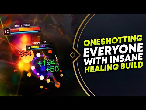 ONESHOTTING + INSANE HEALING KHA'ZIX BULD! | League of Legends