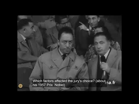 Albert Camus - Interview About Football (English subtitles)
