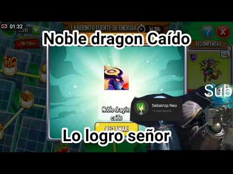 CONSIGO AL NOBLE DRAGON CAÍDO EN UN COFRE (Y también al Dragon Diosa Venus) [Dragon City]