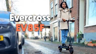 Cruising on my Evercross EV85F E-scooter | Review