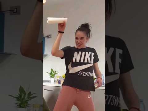 Yuliya Gerasymova is the most popular volleyball player from CS Rapid Bucharest