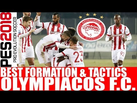 PES 2018 | Best Formation & Tactics for OLYMPIACOS F.C. [Superstar Difficulty]