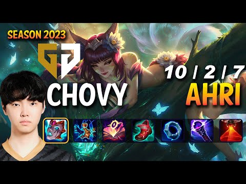 GEN Chovy AHRI vs GALIO Mid - Patch 13.12 KR Ranked
