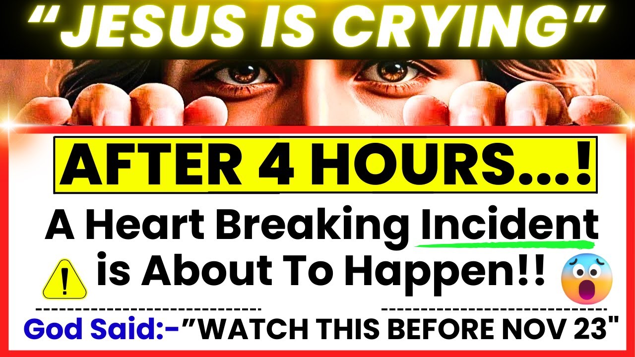 🔴Jesus Message: "YOU NEED TO WATCH THIS NOW.."  God Says👆Gods Message Today | Gods Message Now👆EP-31