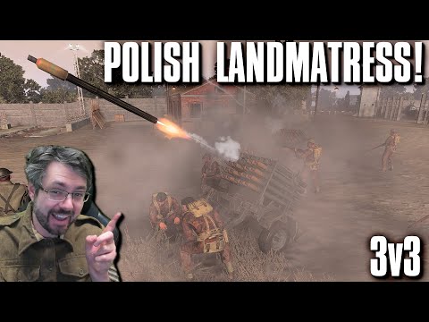 Polish LAND MATTRESS! - 3v3 - Company of Heroes 3