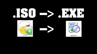 HOW TO CONVERT ISO TO EXE